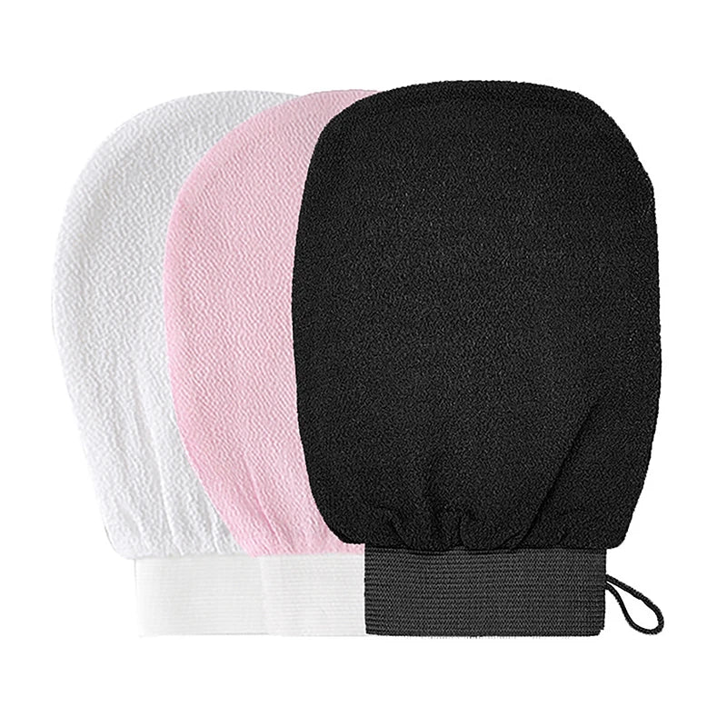 【AD】Moroccan Hammam Bath Scrub Glove Exfoliating Body Facial Tan Massage Glove Exfoliator Glove Random Color Bath Shower Wash