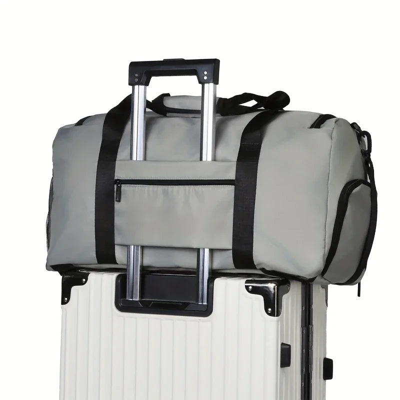 Fashion Travel Duffel Bag Short Trip Backpack for Airlines Carry On Bag Lightweight Multifunctional Large Capacity Sports Bag