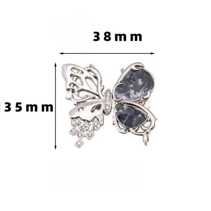 Butterfly Waist Adjusters Waists Cinching Clip for Pants Jeans Waists Tighteners for Oversized Waist Adjust Nonsewing