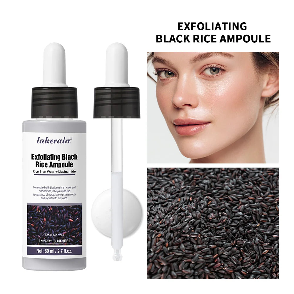 Rice Peeling Ampoule Soft Exfoliating Face and Body Scrub Dead Skin Cells Blackhead Remover for All Skin Types korean skin care
