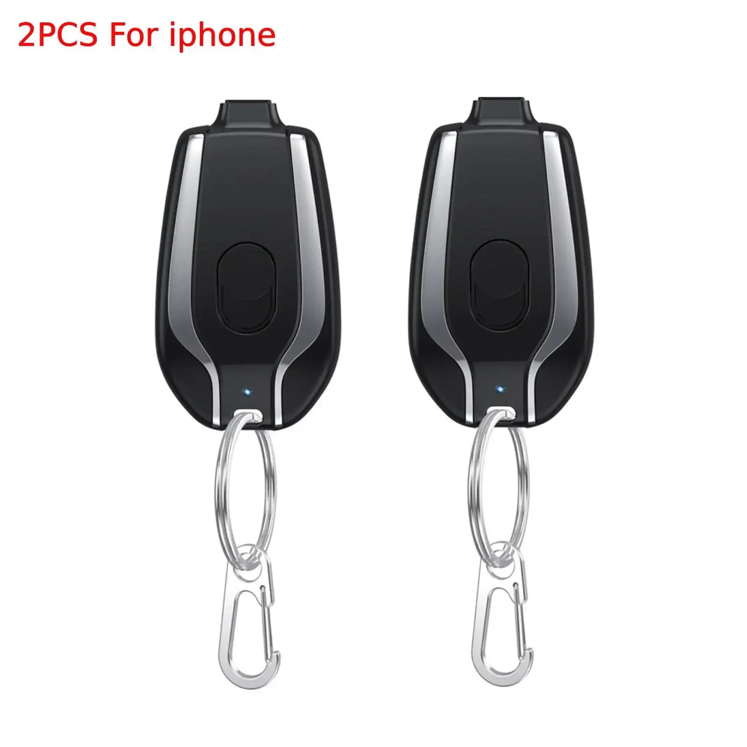 3-1PCS Mini Battery Pack Fast Charging Backup Power Bank Android Portable Charger Keychain Charger With Type-C Ultra-Compact