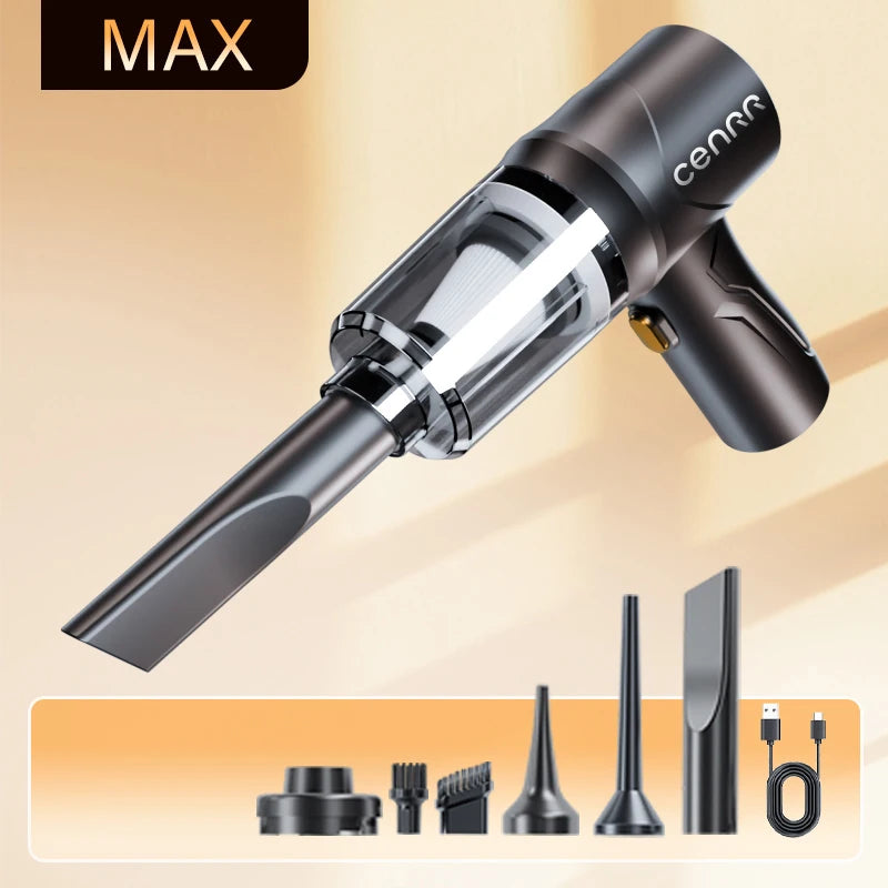 CENRR Car Vacuum Cleaner 895000PA Cordless Powerful Wireless Cleaner Cleaning Machine HandHeld Portable Vacuum Cleaner fo Car