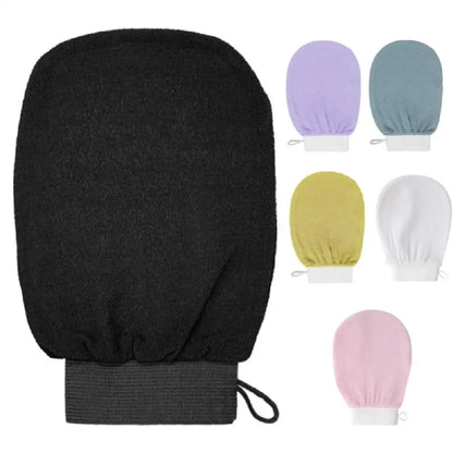1Pc Hot Moroccan Hammam Exfoliating Mitt Kessa Scrub Glove Preparation Durable Shower Scrub Gloves Body Facial Tan Massage Mitt