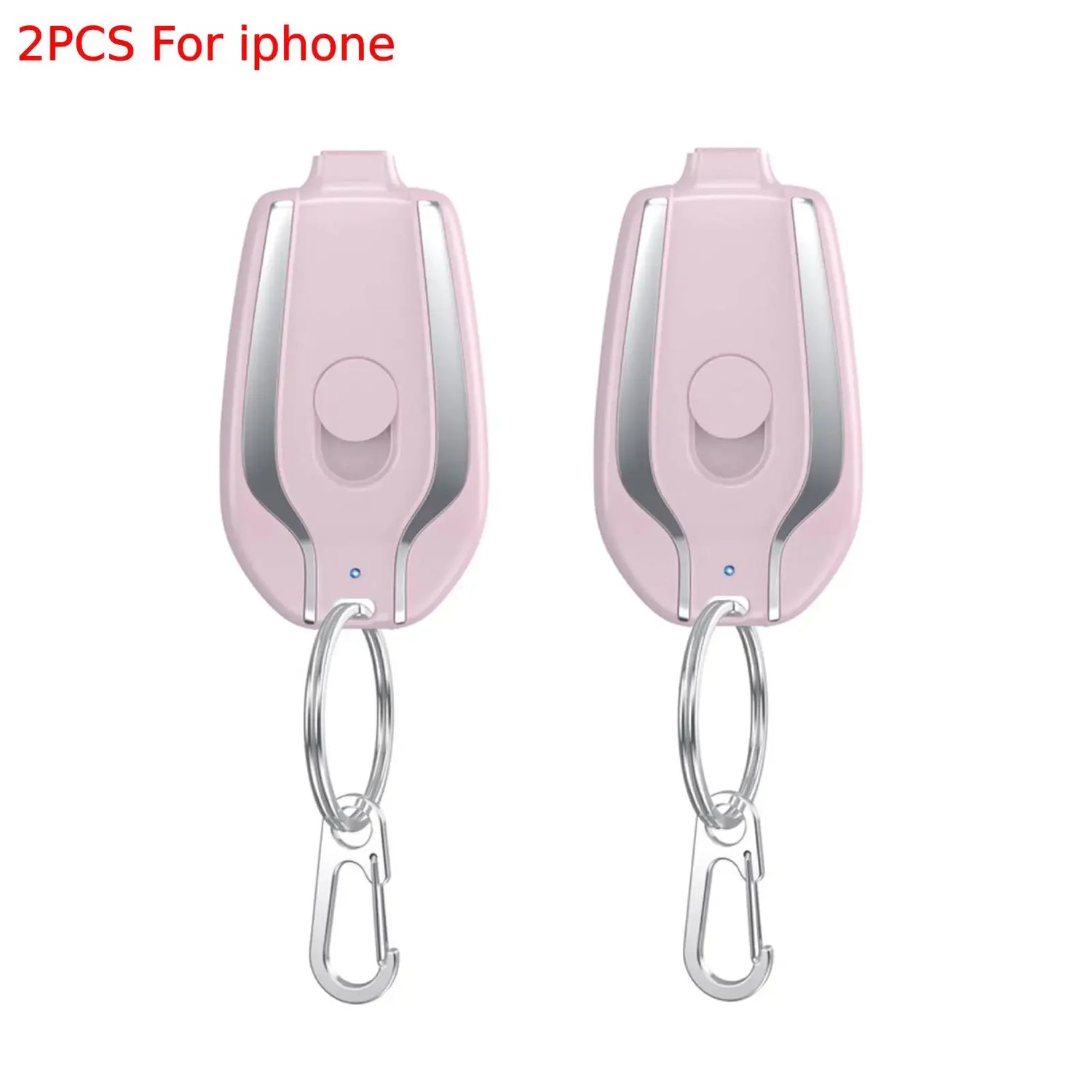 3-1PCS Mini Battery Pack Fast Charging Backup Power Bank Android Portable Charger Keychain Charger With Type-C Ultra-Compact