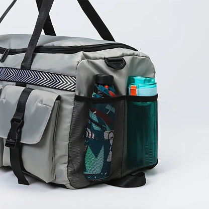 Fashion Travel Duffel Bag Short Trip Backpack for Airlines Carry On Bag Lightweight Multifunctional Large Capacity Sports Bag