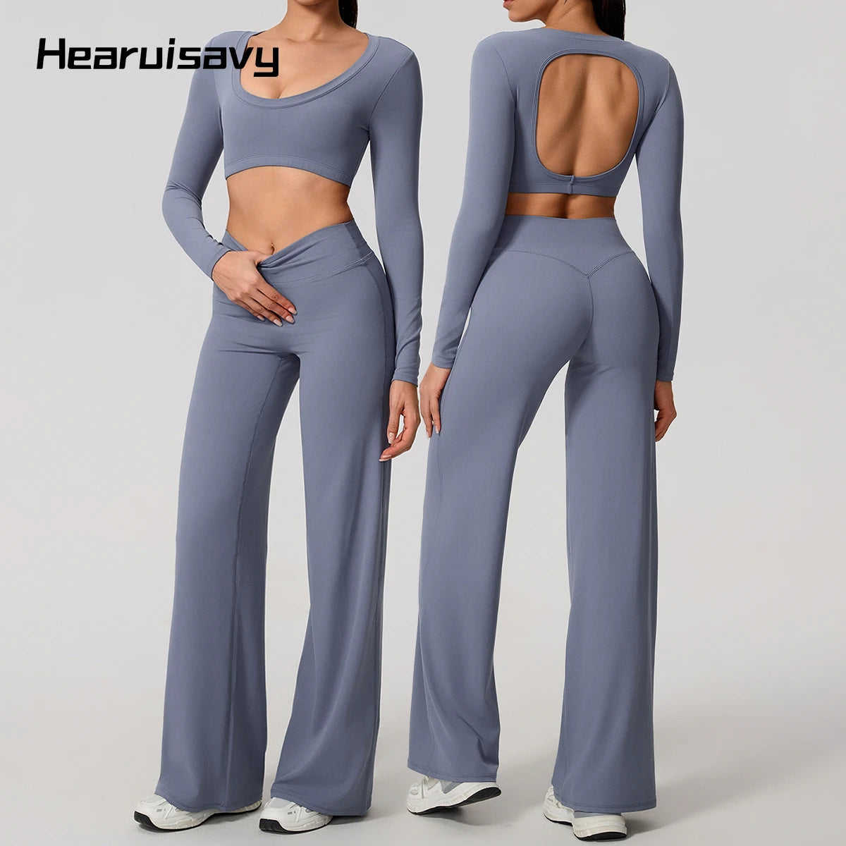 Hearuisavy Sports Set 2Pcs Women&