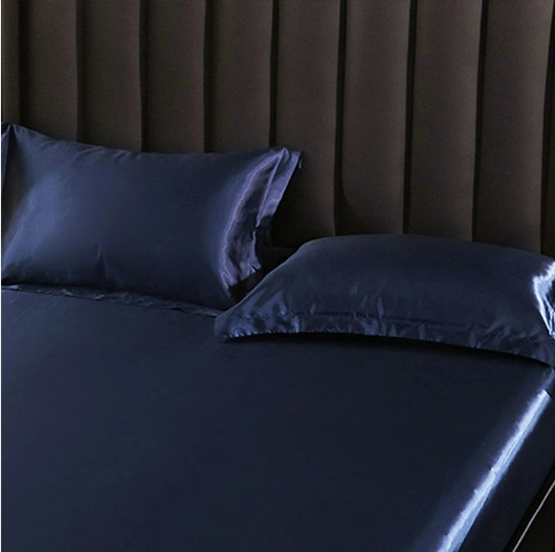 2X 100% Natural Double Sided Mulberry Silk Pillowcase for Hair and Skin 25MM Breathable Lyocell Fiber