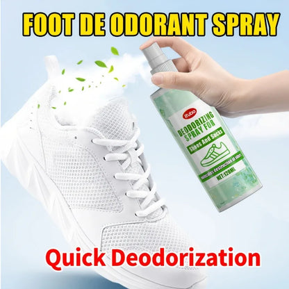 Multifunctional Shoe &amp; Sock Deodorant Spray: Eliminates Odors in Restrooms/Kitchens/Car Interiors, Shoe Cabinet Care