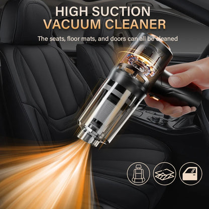 CENRR Car Vacuum Cleaner 895000PA Cordless Powerful Wireless Cleaner Cleaning Machine HandHeld Portable Vacuum Cleaner fo Car